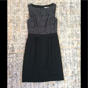 TRINA TURK COCKTAIL DRESS WITH LACE DETAIL! EUC!